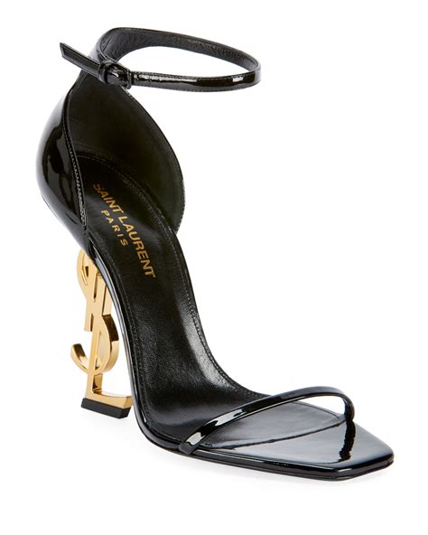 gold sand ysl|OPYUM Sandals in patent leather .